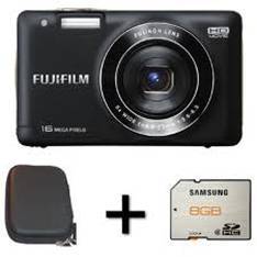 Camara Digital Fujifilm Finepix Jx550 Negro 16 Mp Zo X 5 Hd Lcd 27 Litio   Funda   Tarjeta 8gb